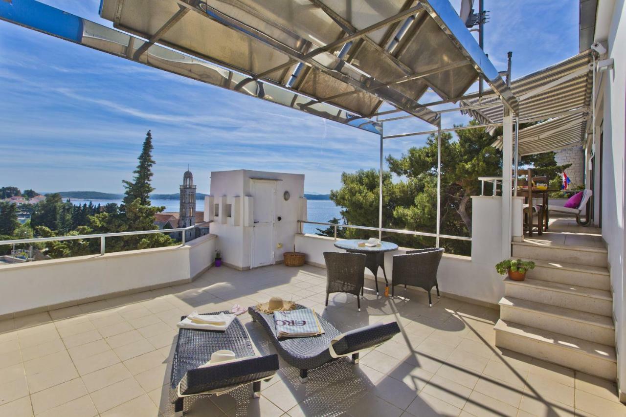 Castle Štambuk Apartment Hvar Town Bagian luar foto